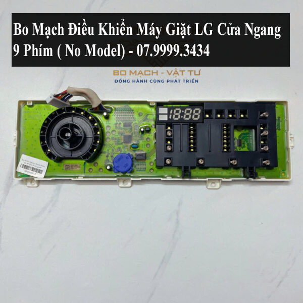 Bo Mạch Điều Khiển Máy Giặt LG Cửa Ngang 9 Phím ( No Model)