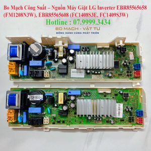 Bo Mạch Công Suất – Nguồn Máy Giặt LG Inverter EBR85565658 (FM1208N3W), EBR85565608 (FC1408S3E, FC1409S3W)