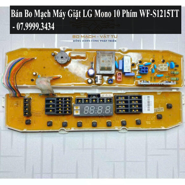 Bán Bo Mạch Máy Giặt LG Mono 10 Phím WF-S1215TT - Hà Nội