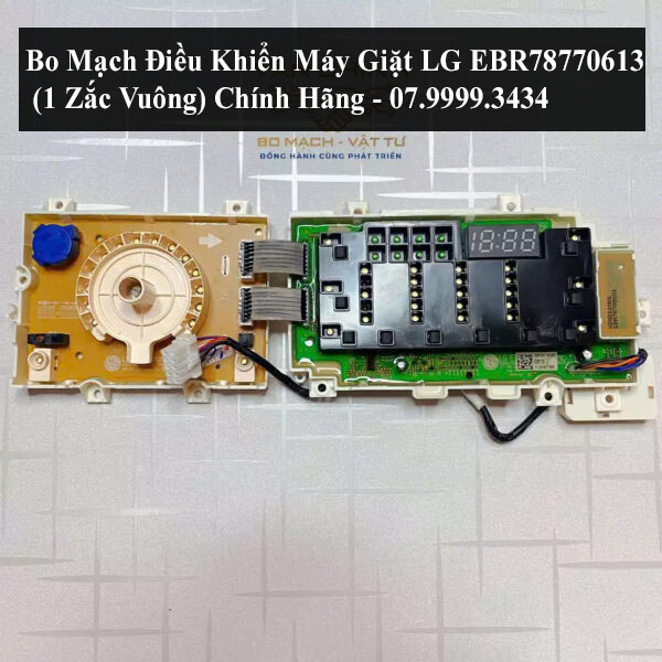 Bán Bo Mạch Điều Khiển Máy Giặt LG EBR78770613 (1 Zắc Vuông) Chính Hãng