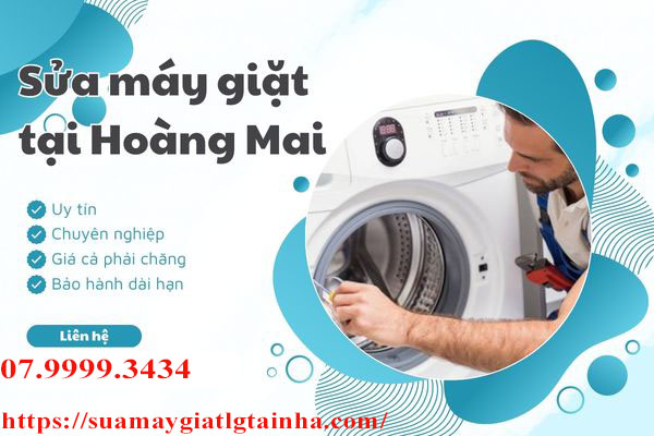 sửa máy giặt lg tại quận hoàng mai