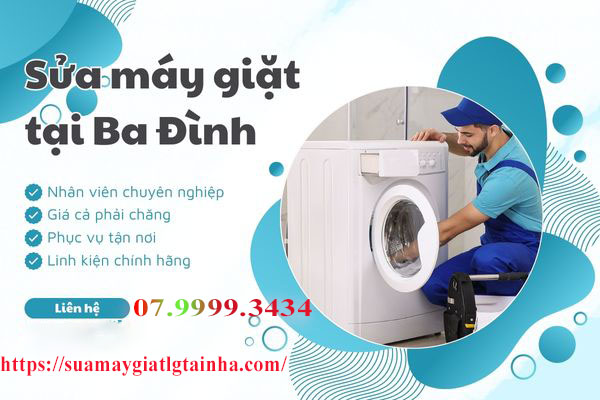 sửa máy giặt lg tại quận ba đình