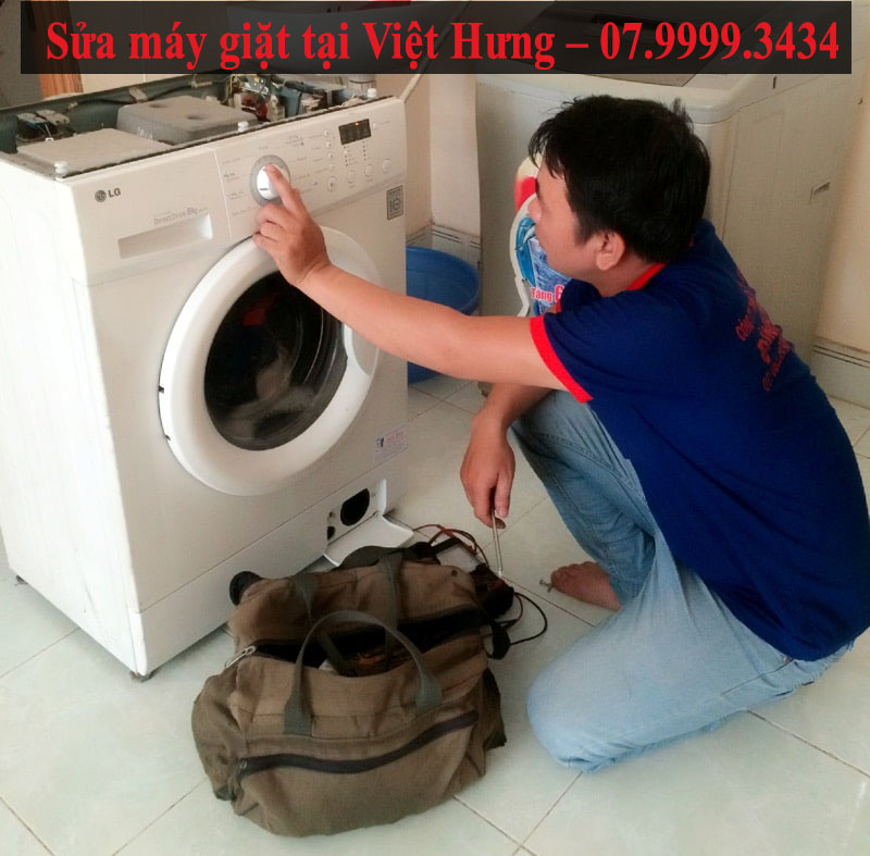 sửa máy giặt tại việt hưng long biên