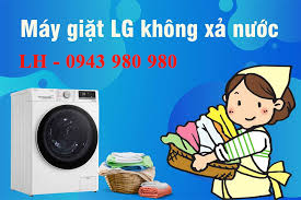 máy giặt lg không xả nước