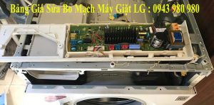 Bảng Giá Sửa Bo Mạch Máy Giặt LG