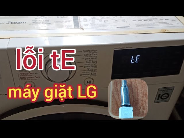 Lỗi TE Máy Giặt LG