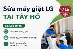 Sửa Máy Giặt LG Tây Hồ