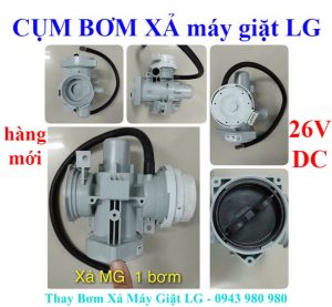 Thay Bơm Xả Máy Giặt LG Tại Nhà